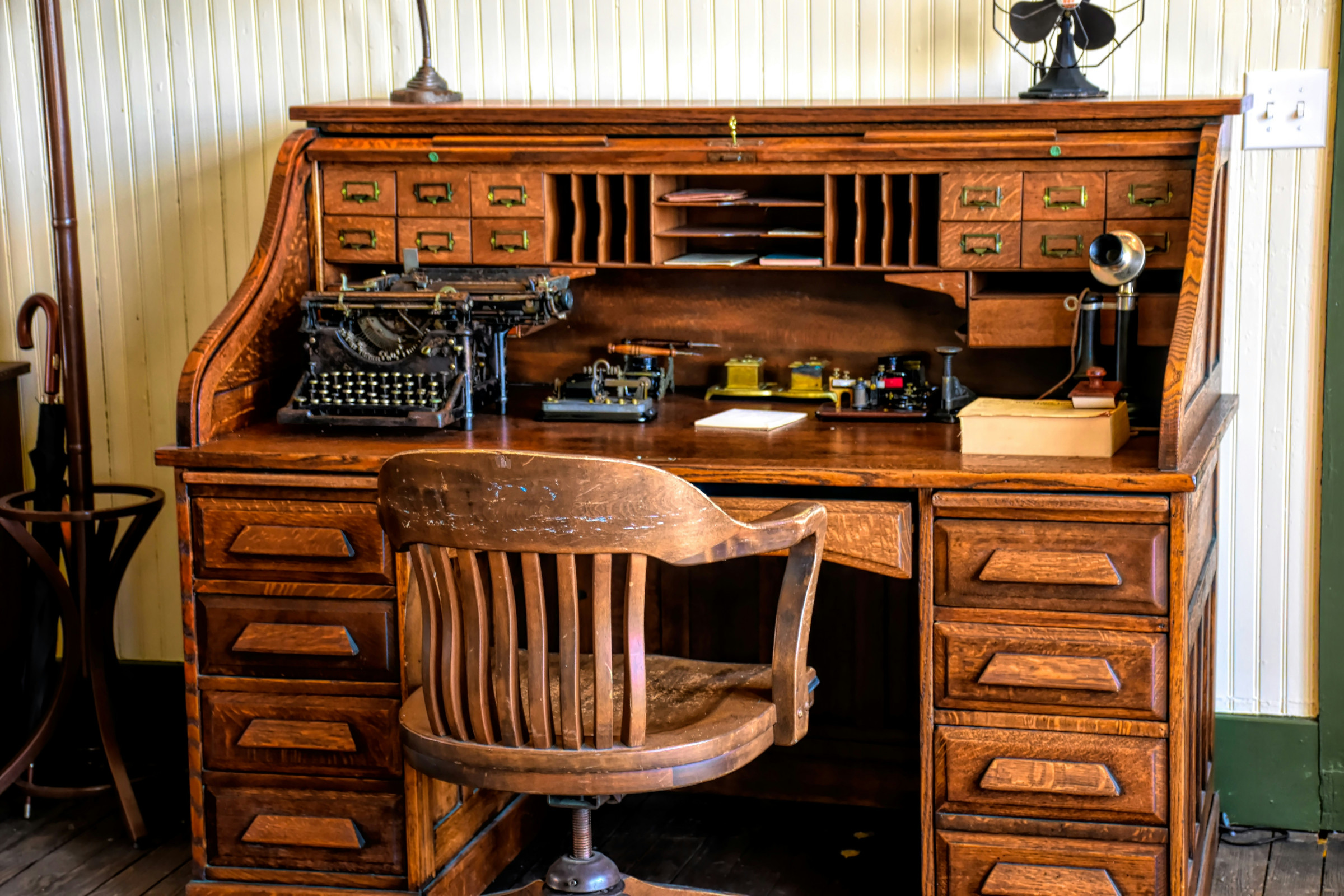 antique office desk