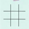 Tic Tac Toe Postcard