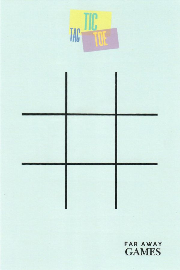 Tic Tac Toe Postcard